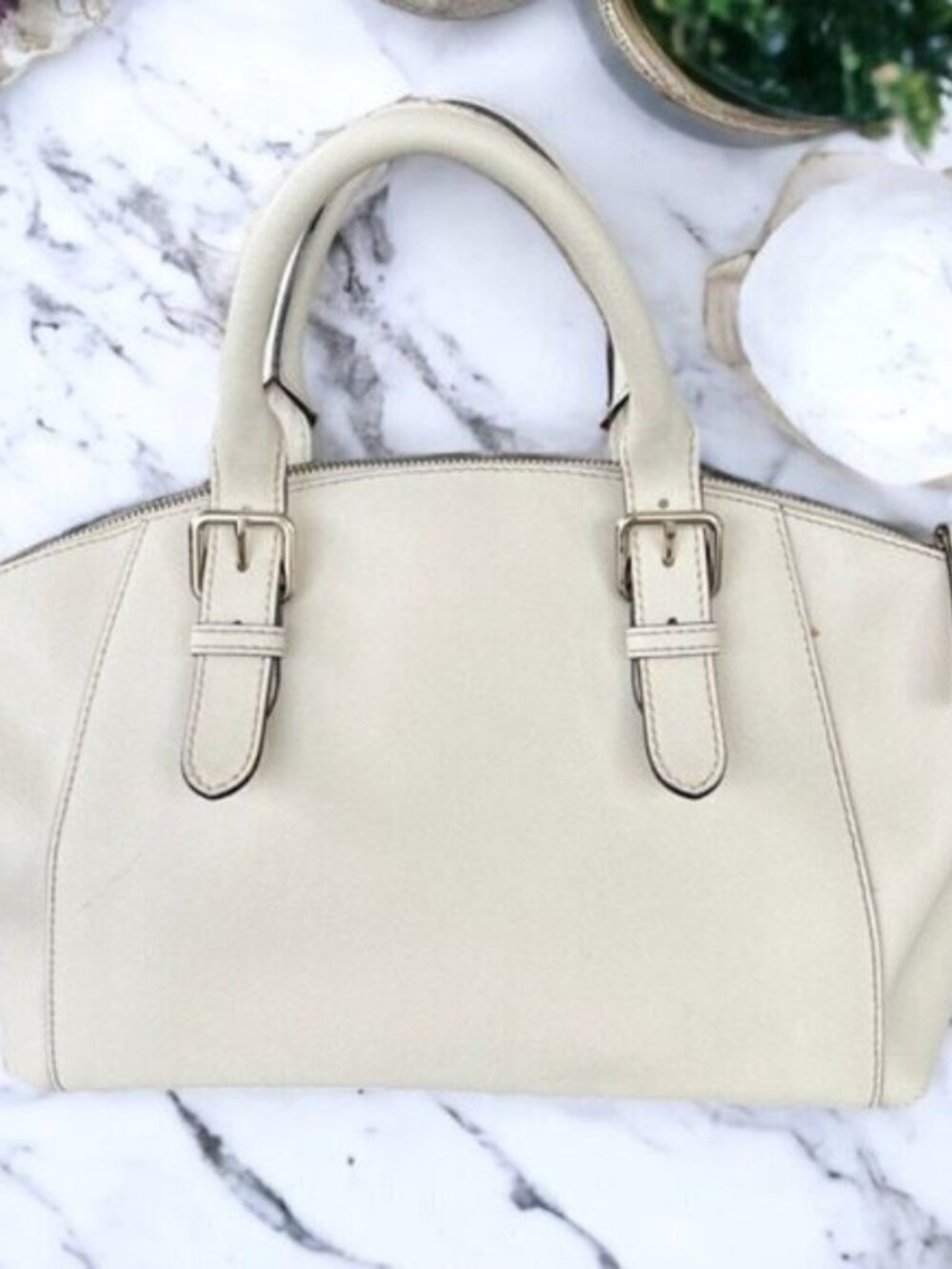 Kate Spade Ivory Charlotte Street Sloan Bag Crossbody Shoulder Saffiano Leather - Picture 13 of 16